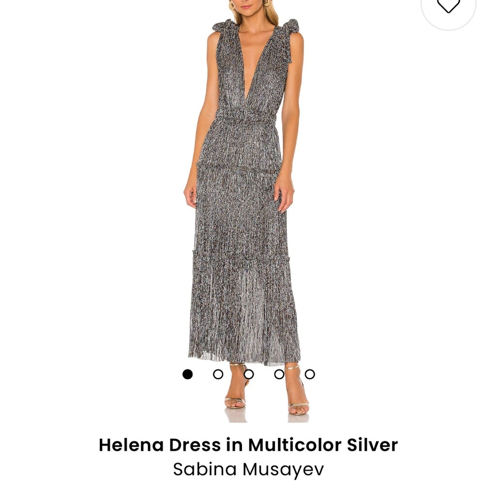 Sabina Musayev Helena Dress Xs Multicolor